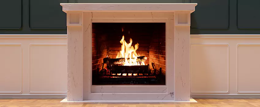 Decorative Electric Fireplace Installation in Fort Walton Beach, Florida