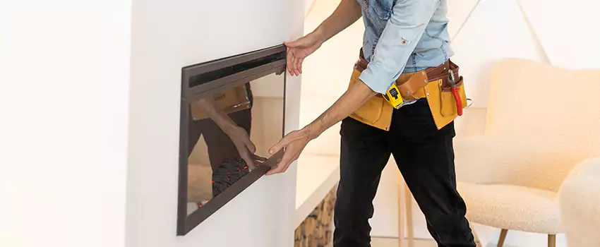 Metal Fireplace Installation in Fort Walton Beach, Florida