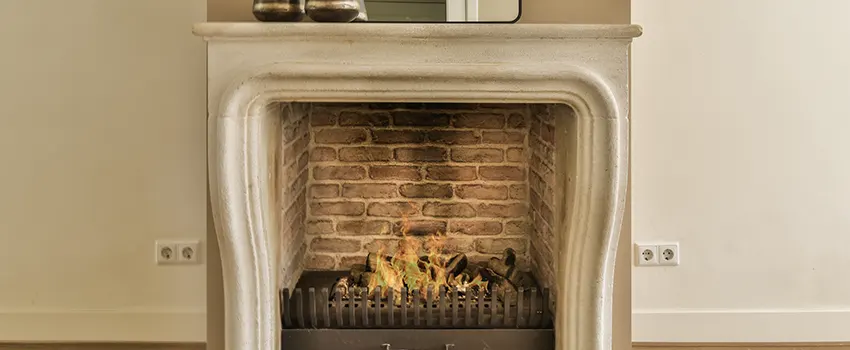 Vintage-style Fireplace Redesign in Fort Walton Beach, Florida