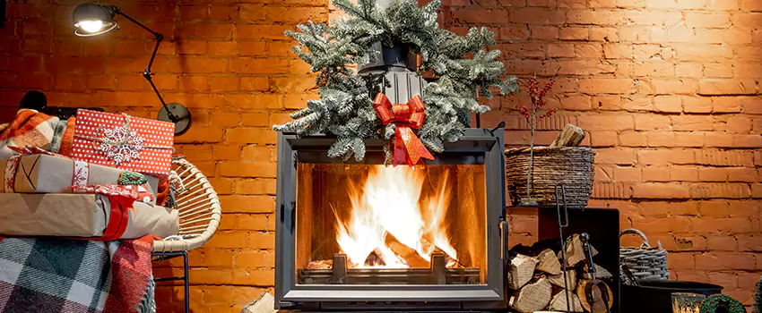 Travis Industries Linear Gas Fireplace Installation in Fort Walton Beach, Florida