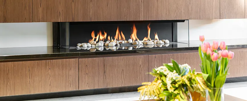 Double-height Fireplace Design Refurbishment in Fort Walton Beach, Florida