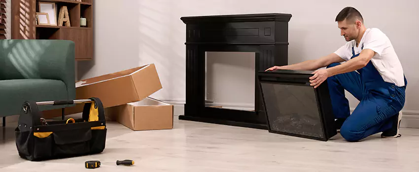 Old Rusted Metal Fireplace Repair And Replacement in Fort Walton Beach, FL